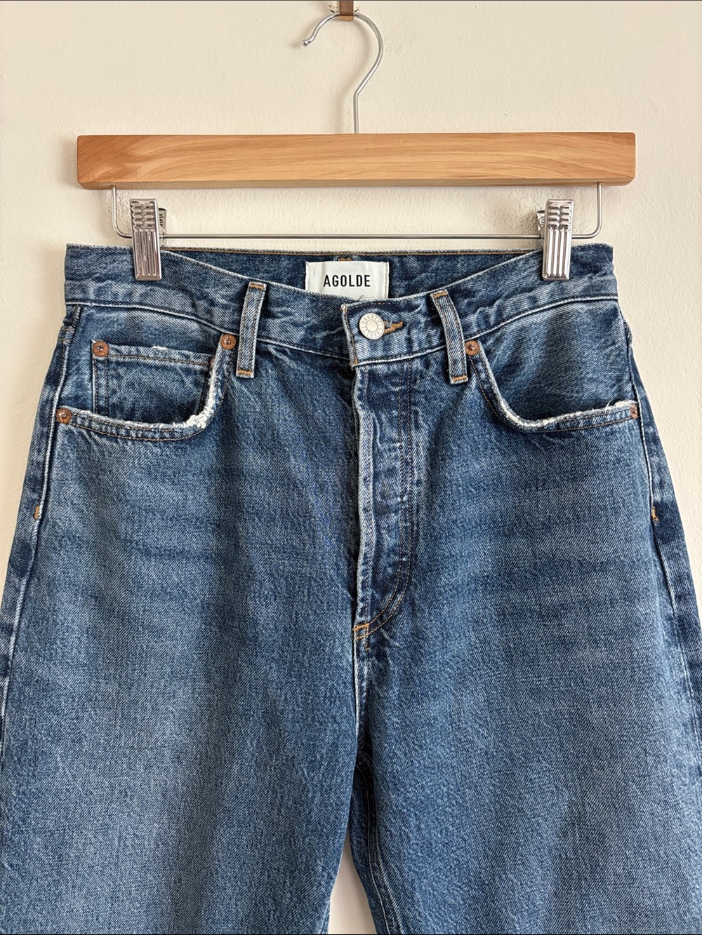 Agolde 90’s Pinch Waist High Rise Straight Size 26 - Picture 10 of 16